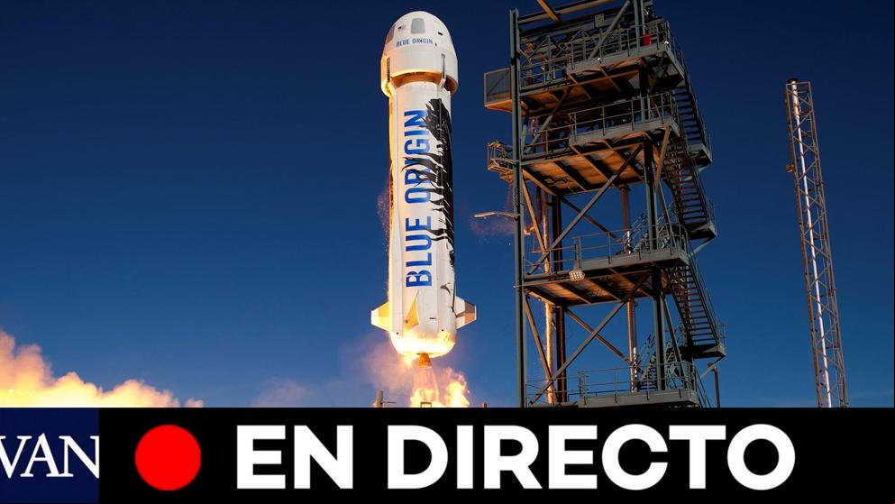 Lanzamiento de la nave New Shepard de Blue Origin, en directo