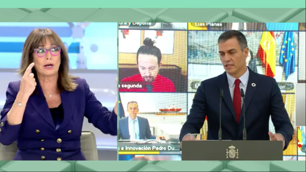 Ana Rosa critica a Pedro Sánchez ante la reforma del CGPJ: “Se hará un Juan Palomo”