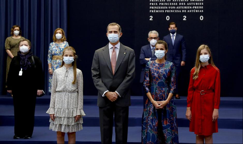 Ni saludos, ni gaitas en los premios Princesa de Asturias