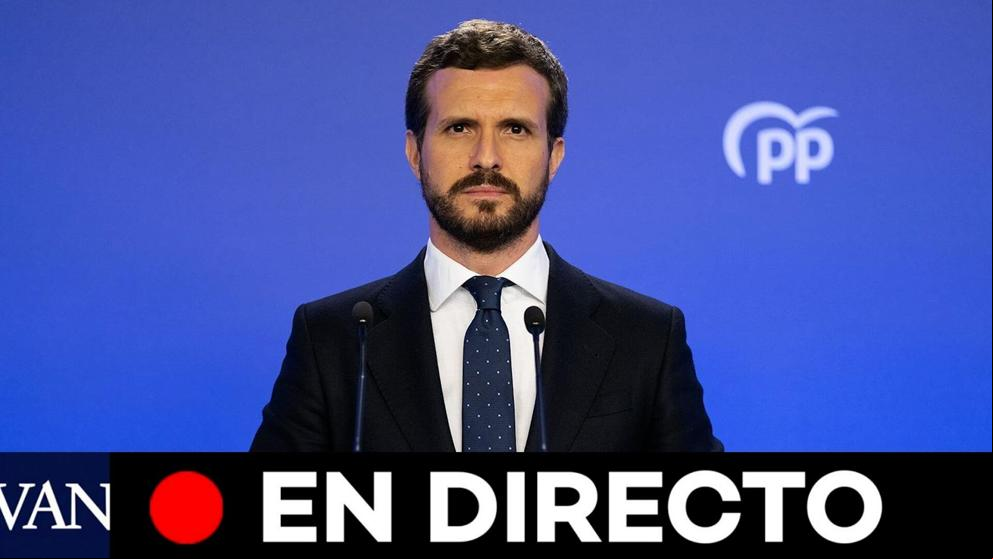 El PP presenta una propuesta para la renovación del Consejo General del Poder Judicial, en directo