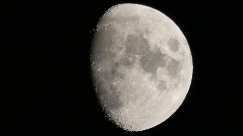 Luna creciente... con agua