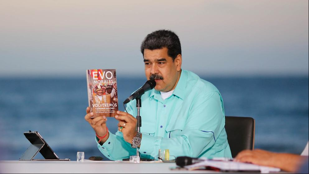 Maduro llama “psicópata” a López y carga contra Pedro Sánchez