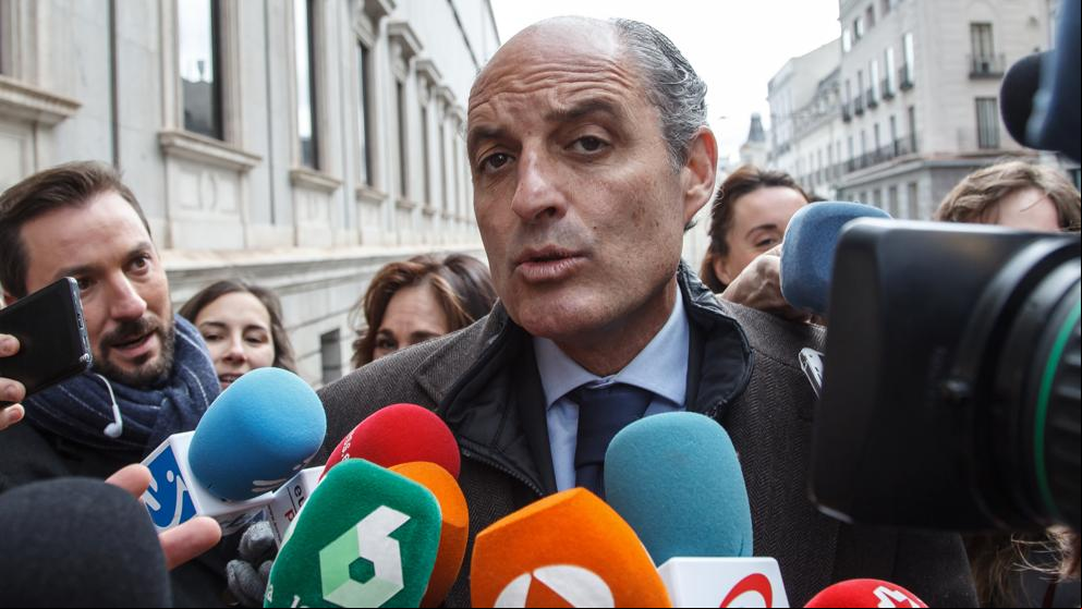 Anticorrupción pide archivar la causa contra Camps por la Fórmula 1