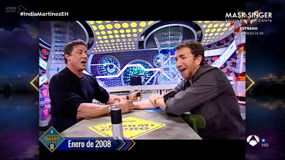 ‘El Hormiguero’ recuerda el día que Sylvester Stallone “fue a hacer daño” a Pablo Motos