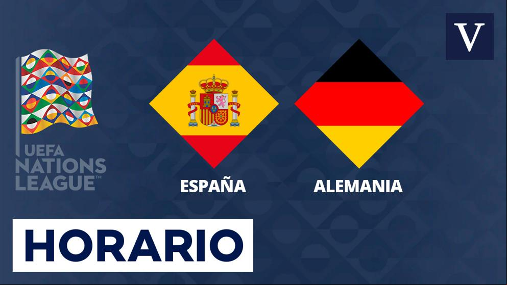 España - Alemania | Horario y dónde ver el fútbol de la UEFA Nations League en TV