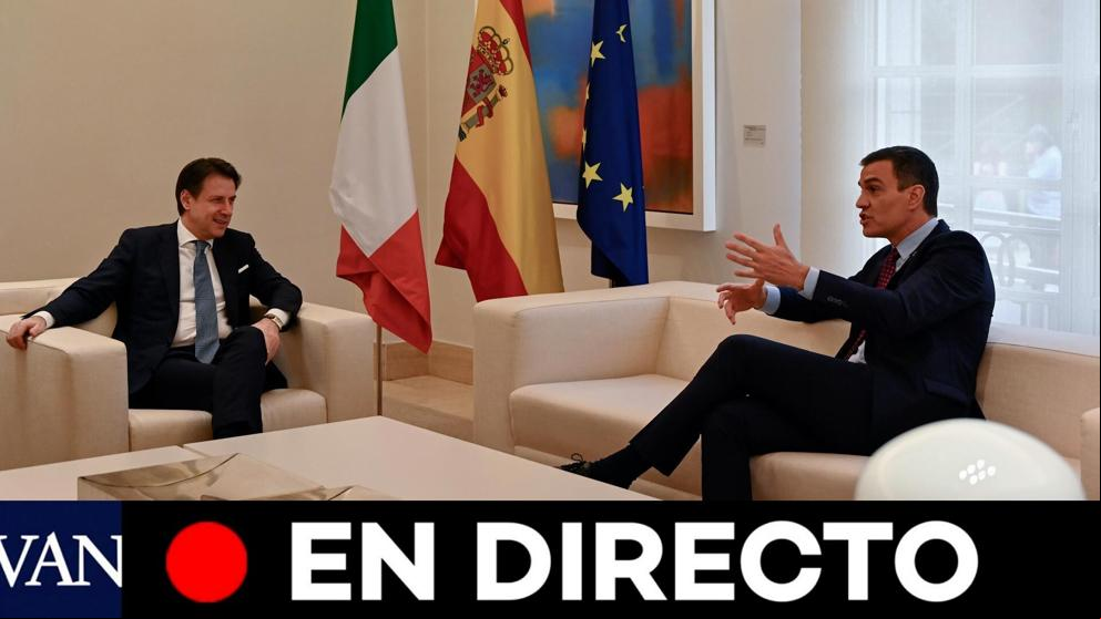 Pedro Sánchez y Giuseppe Conte presiden la XIX Cumbre Hispano-italiana, en directo
