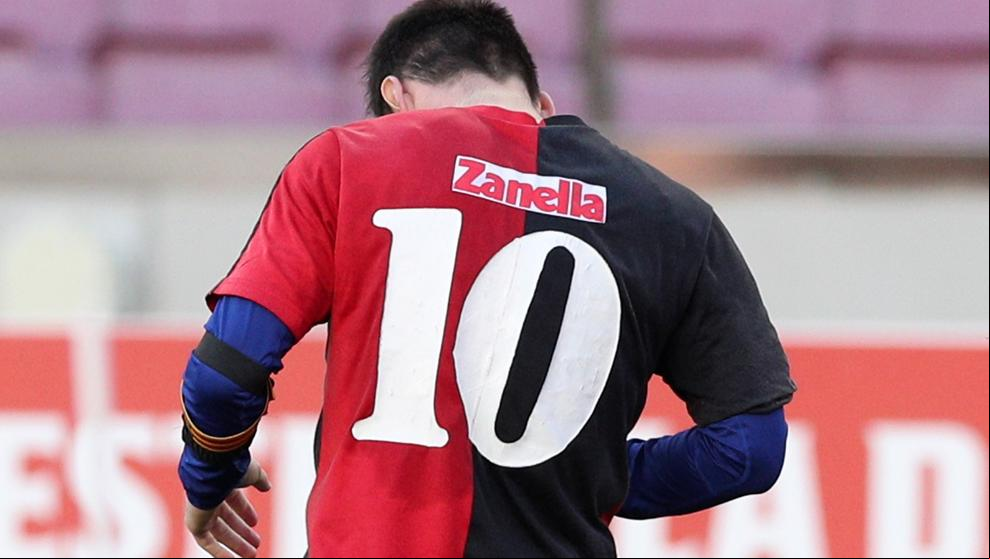 Newell’s aprovecha el tirón de Messi y saca a la venta la camiseta de 1993